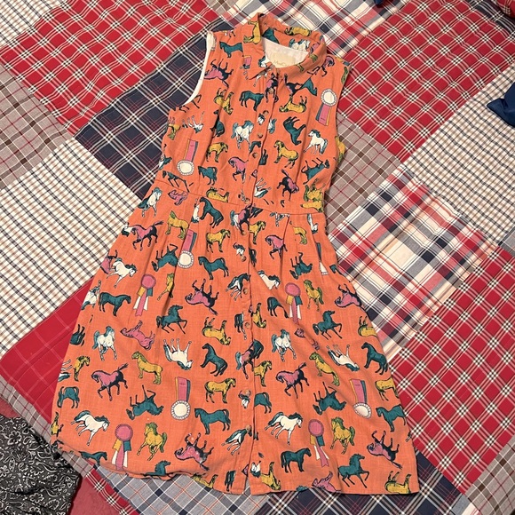 ModCloth A-line Grand Champion Horse Dress - Picture 1 of 5